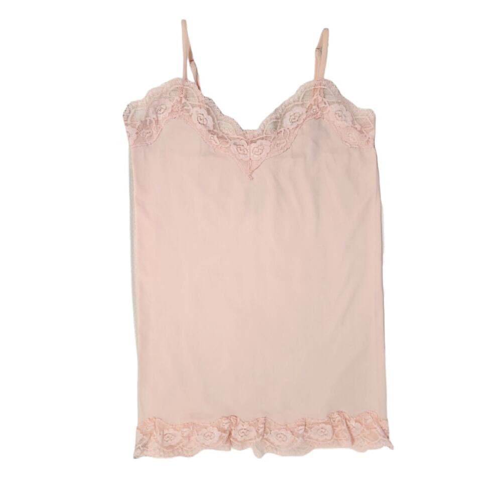 Y2k pink XL cami